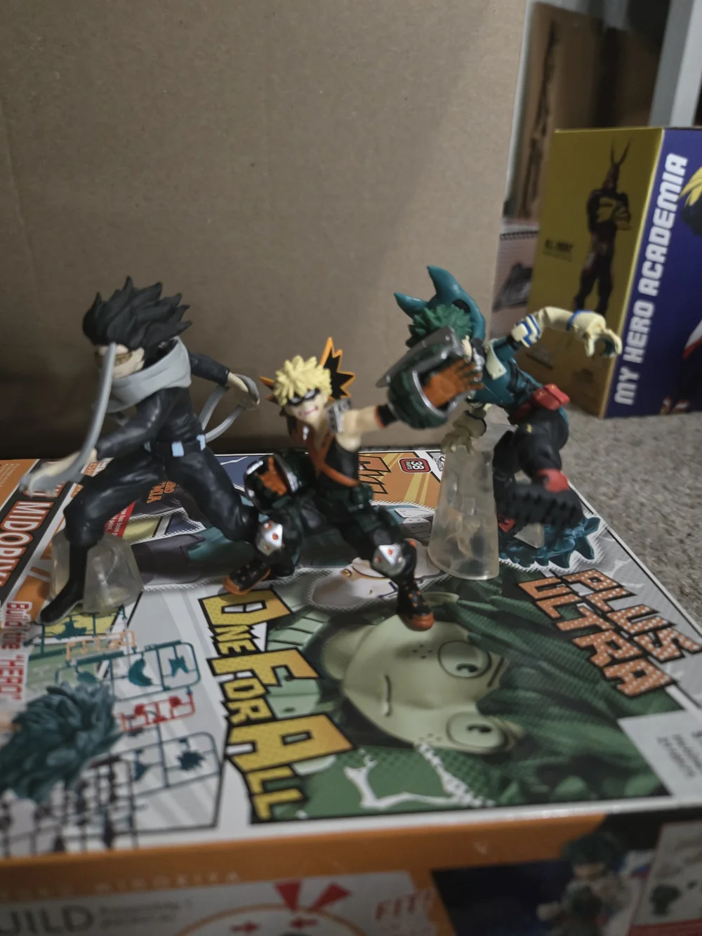 My Hero Academia Chibi Figure Set – Green, Yellow & Gray Characters - Picture 9 of 12